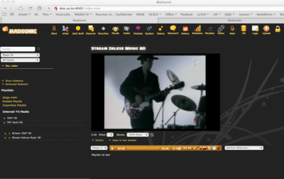 Screenshot of Enigma HD Stream transcoded to 1Mbit/s by MadSonic