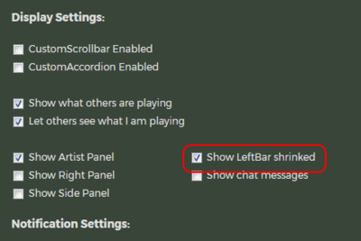 Configuration_Show LeftBar shrinked.png (42.84 KiB) Viewed 13526 times this settings has no effect (even if reloading the webpage, or logout-logon again). The left bar keeps expanded, and does not start shrinked. (also not, if the webpage is reloaded via a configuration change, say, changing the language)