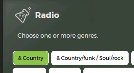 this is how it looks like in the Tag Radio View